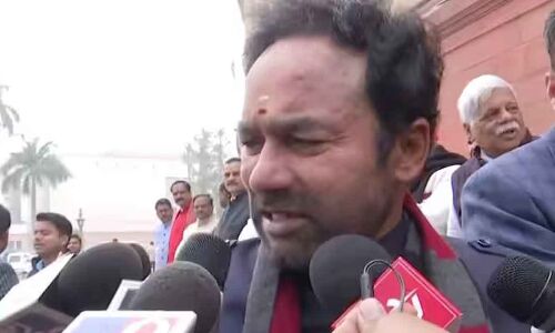 Union Minister Kishan Reddy files complaints with President Murmu and Lok Sabha Speaker Om Birla