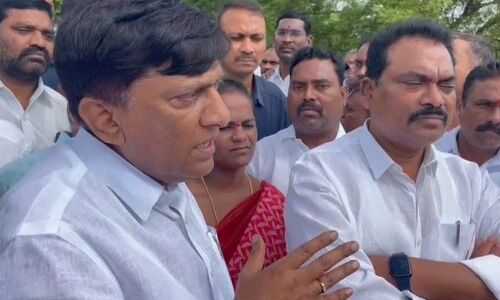 Vinod Kumar explores remote areas in Ramadugu mandal