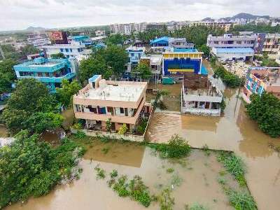 Warangal suffers severe damage due to heavy rainfall