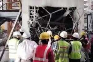 Worker Fatally Injured as Cement Mixture Machine Collapses from Fourth Floor of Building