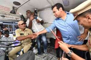 77 CCTV cameras installed in RTC and school buses in Sircilla