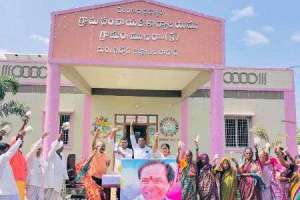 Aasara Pensioners Generously Donate Rs 100,000 to KCR & KTR
