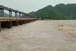 Baitarani and Bansadhara rivers overflowing due to heavy rainfall in Odisha