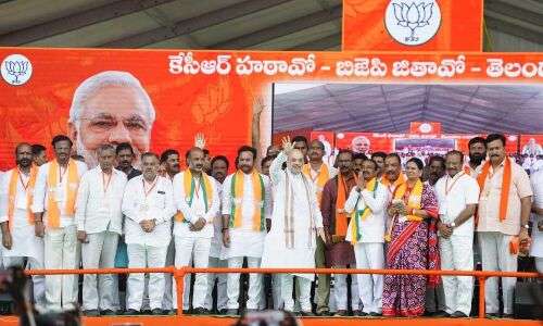 Bandi assures ‘Rama Rajyam’ under BJP rule in Telangana