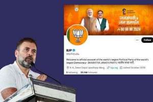 Cartoon Mocking Rahul Gandhi’s Candidacy Shared by BJP during INDIA’s Nomination Announcement