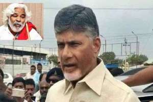 Chandrababu Naidu Pays a Visit to Gaddar’s Residence in Hyderabad, Praises His Fearlessness