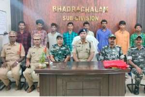 Cherla sees apprehension of eight Maoist militia members
