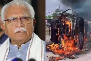 CM Khattar emphasizes the importance of maintaining social peace and discourages violence.