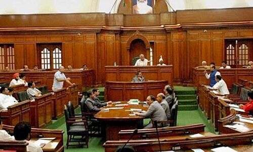 Delhi Assembly disrupted as Manipur issue takes center stage, leading to removal of 5 BJP MLAs
