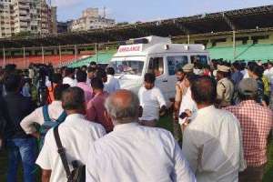 Gaddar’s mortal remains transferred to LB Stadium for final viewing