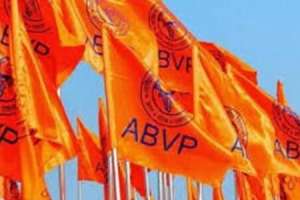 Government accused of neglecting students by ABVP “Kadana Bheri”