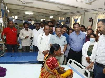 Government hospital instructed to improve services by collector