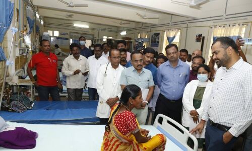 Government hospital instructed to improve services by collector
