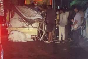 Massive Accident at APPA Junction Exposes Infrastructure Woes; Residents Express Disappointment with Local Politicians