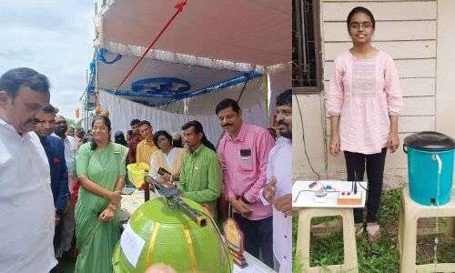 Karimnagar: ‘Intinta innovator’ fostering the talent of young scientists