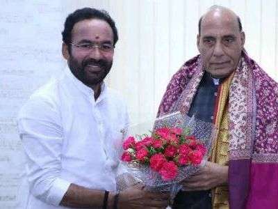 Kishan appeals to Rajnath for assistance in transferring Defense land for skywalk