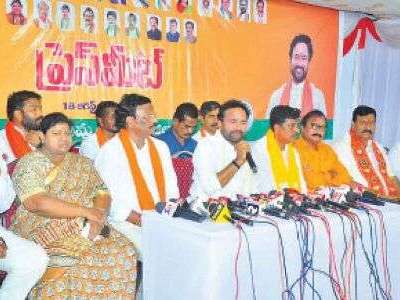 Kishan expresses regret over BRS government’s detrimental impact on the state in Khammam