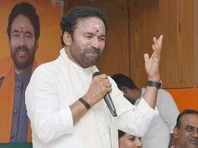 Kishan Reddy claims KCR is driving Telangana into a mountain of debt