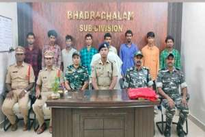 Kothagudem Police Arrest Eight Members of the CPI-Maoist Banned Group