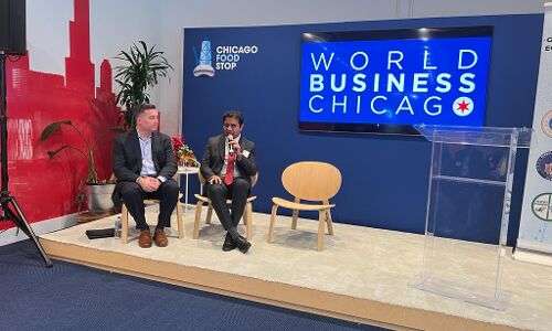 KTR Visits Chicago to Boost Innovation and Support Telangana Farmers in Food Processing