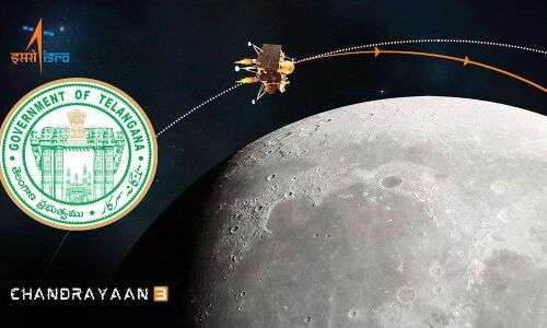 Live streaming of Chandrayaan-3’s historic moon landing to be broadcasted in all educational institutions in Telangana