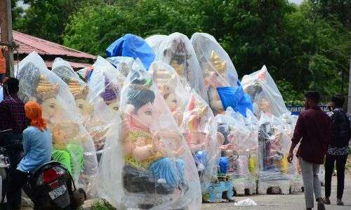 Local artisans in Hyderabad suffer significant impact from Solapur Ganesh