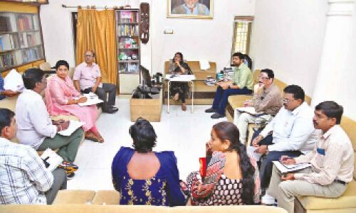 Mayor Gadwal Vijayalakshmi Urges Officials to Expedite Completion of Pending Works