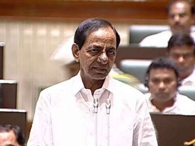 MLAs from BRS rush to KCR’s chambers in the Assembly