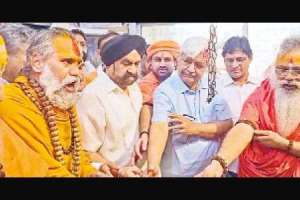 Nuh temple’s Jalabhishek ceremony successfully concludes under strict security measures