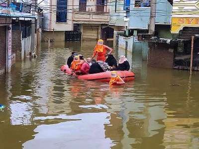 Prashanth Reddy reports significant decrease in loss of life and property during floods