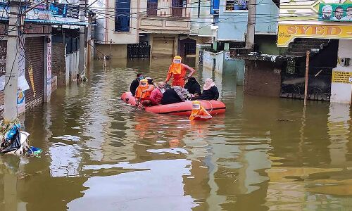 Prashanth Reddy reports significant decrease in loss of life and property during floods