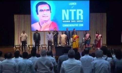 President Murmu releases Rs. 100 commemorative coin featuring NTR’s image
