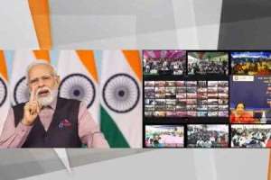 Prime Minister initiates construction of 50 railway stations throughout SCR with foundation stone ceremony
