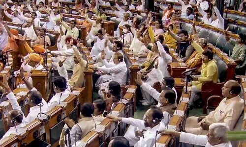 Protests over Manipur cause Lok Sabha adjournment; Cinematograph Amendment Bill successfully passed