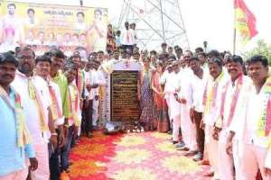 Sabitha Indra Reddy inaugurates the Mudiraj project