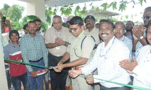 Safe water utility inaugurated by SP in Khammam