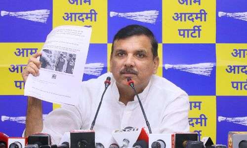 Sanjay Singh accuses BJP of transforming ED into a ‘corrupt department’ to facilitate MLA defections and encourage corruption