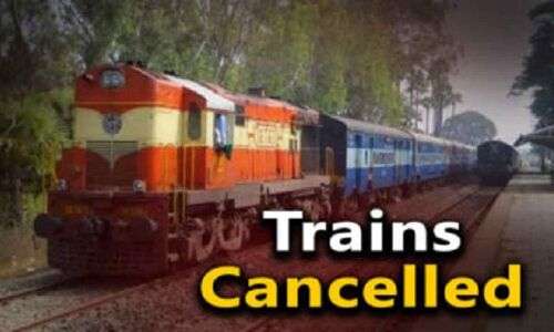 Several train services to be cancelled by SCR