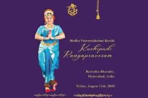 Student of Vedantam Raghava prepares for debut performance ‘Rangapravesham’