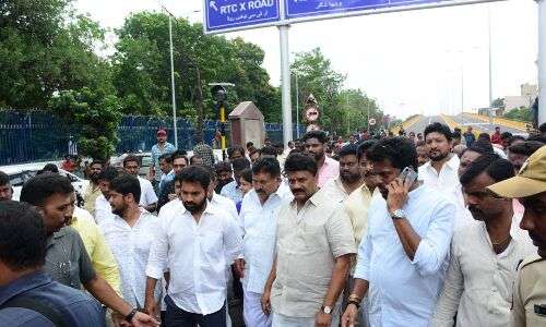 Talasani Srinivas Yadav credits KCR and KTR for making Hyderabad a global city