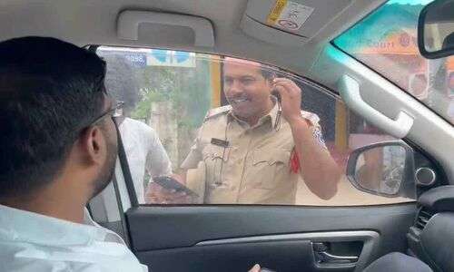 Tension Mounts as NSUI Attempts to Stage Dharna in Front of Srinidhi University