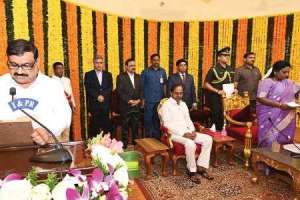 Top BRS leader sworn in as Minister in KCR Cabinet