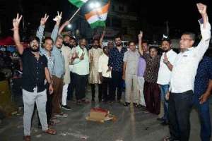 Traders in Hyderabad rejoice as India makes historic achievements