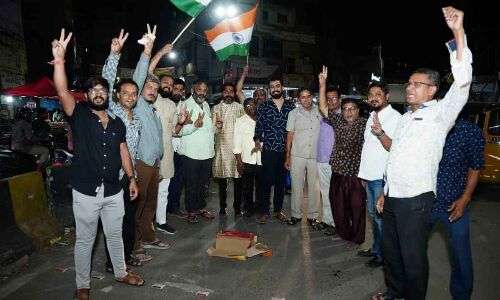 Traders in Hyderabad rejoice as India makes historic achievements