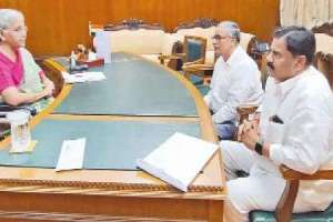 Union Ministers meet former Uppal MLA