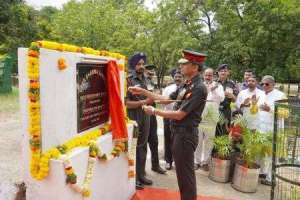 ‘Veer Dharma Sarovar’ unveiled at Golconda by Artillery Centre