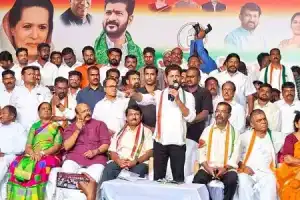 A Revanth Reddy predicts KCR’s decline to commence in Warangal