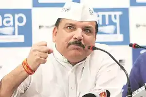 AAP’s Sanjay Singh calls for action against BJP MP Ramesh Bidhuri over offensive remarks made in Parliament