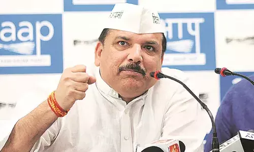 AAP’s Sanjay Singh calls for action against BJP MP Ramesh Bidhuri over offensive remarks made in Parliament