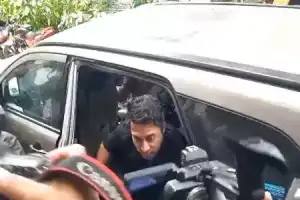 Actor Navdeep appears before Narcotics police in Madhapur drug case in Hyderabad